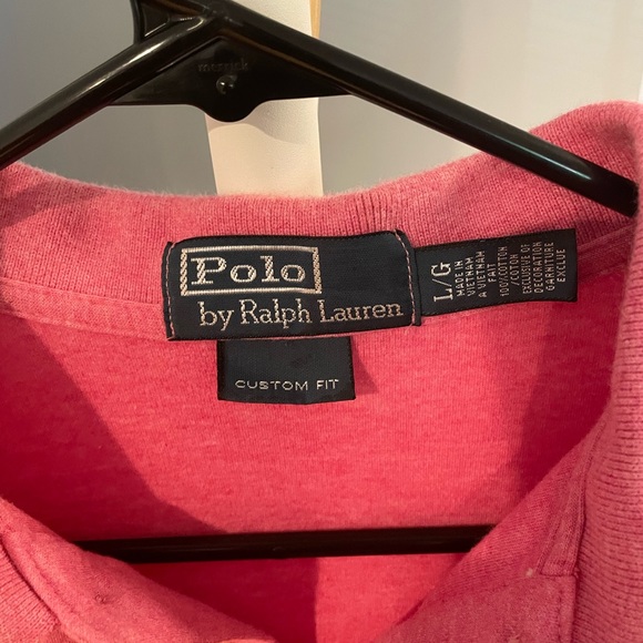 Polo Ralph Lauren Pink Custom fit polo - Picture 2 of 3